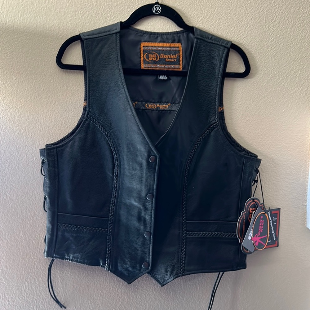 Daniel Smart leather vest